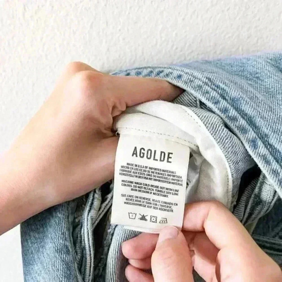 NEW Agolde 70's Jumpsuit Overalls in Westward Blue - Picture 11 of 13